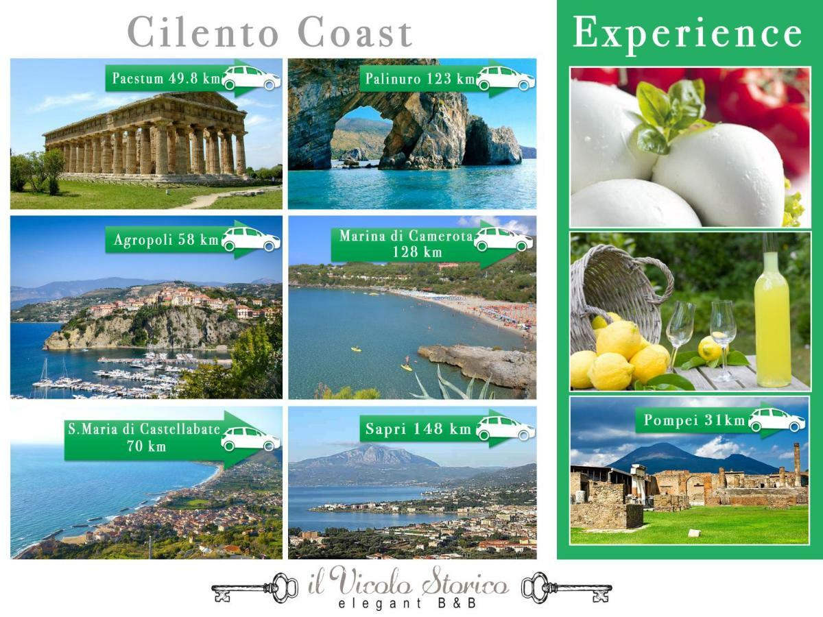 Elegant B&B - Il Vicolo Storico Salerno Luaran gambar